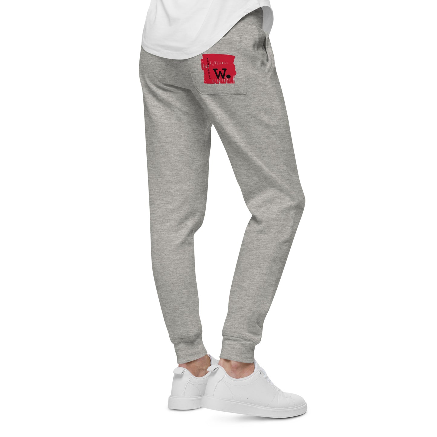 Men's Fleece Classic Logo Sweatpants Carbon Grey