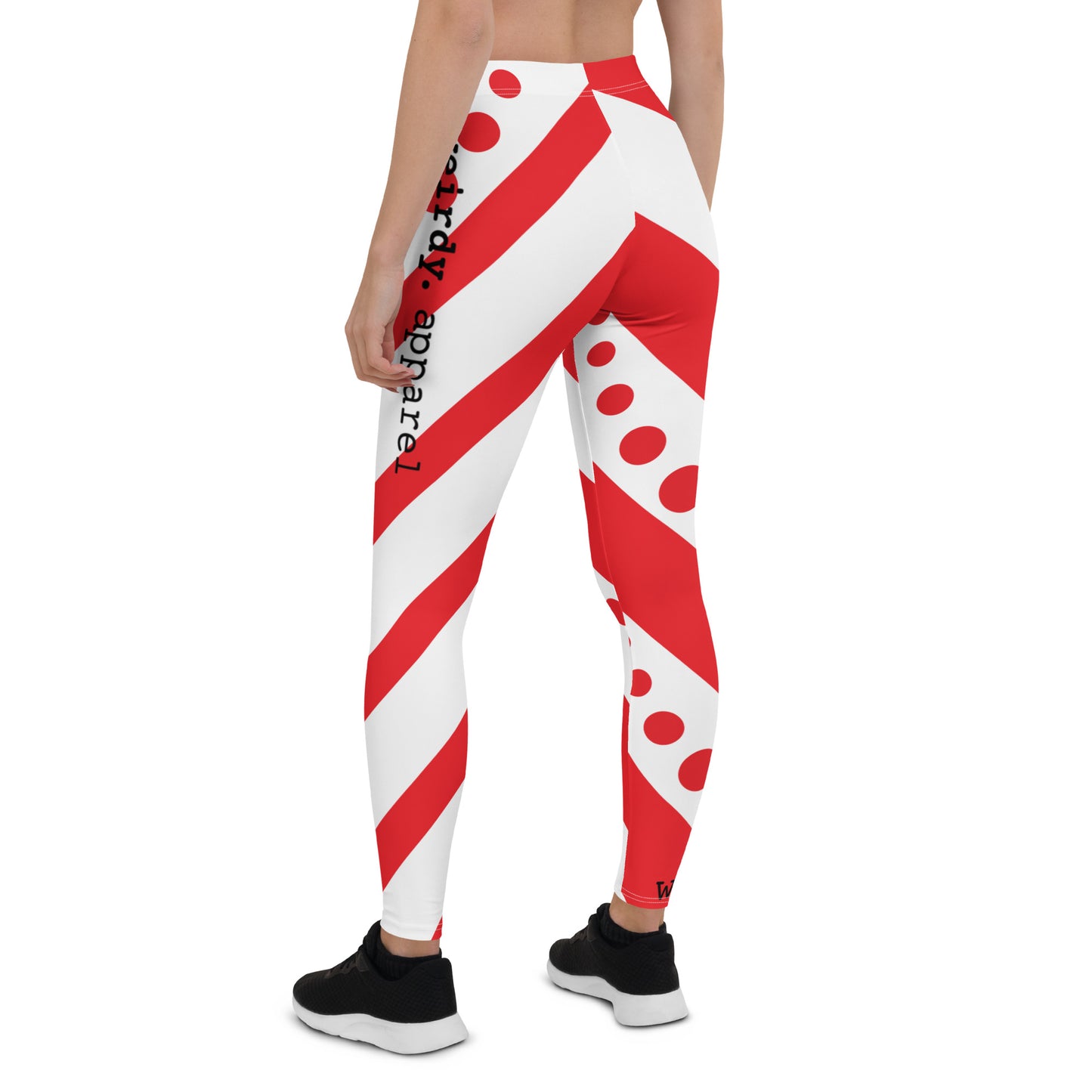 Women's Candy Cane Yoga Leggings