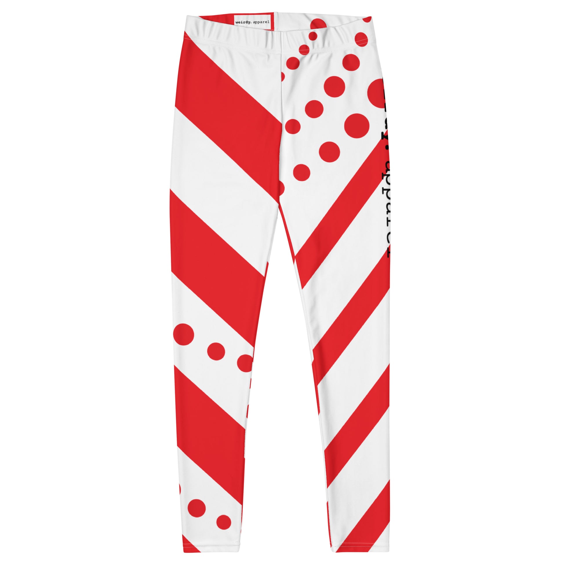 Women's Candy Cane Yoga Leggings