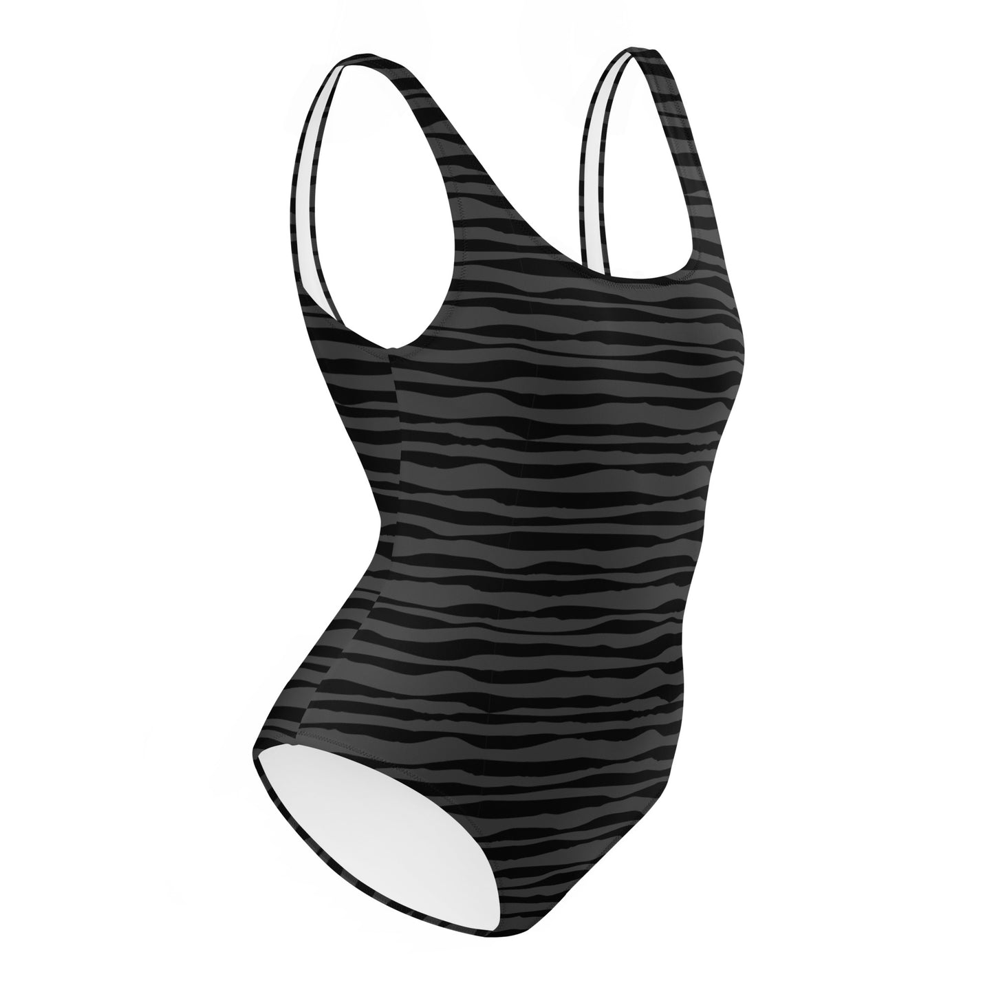 Women's Faded Tiger One-Piece Swimsuit