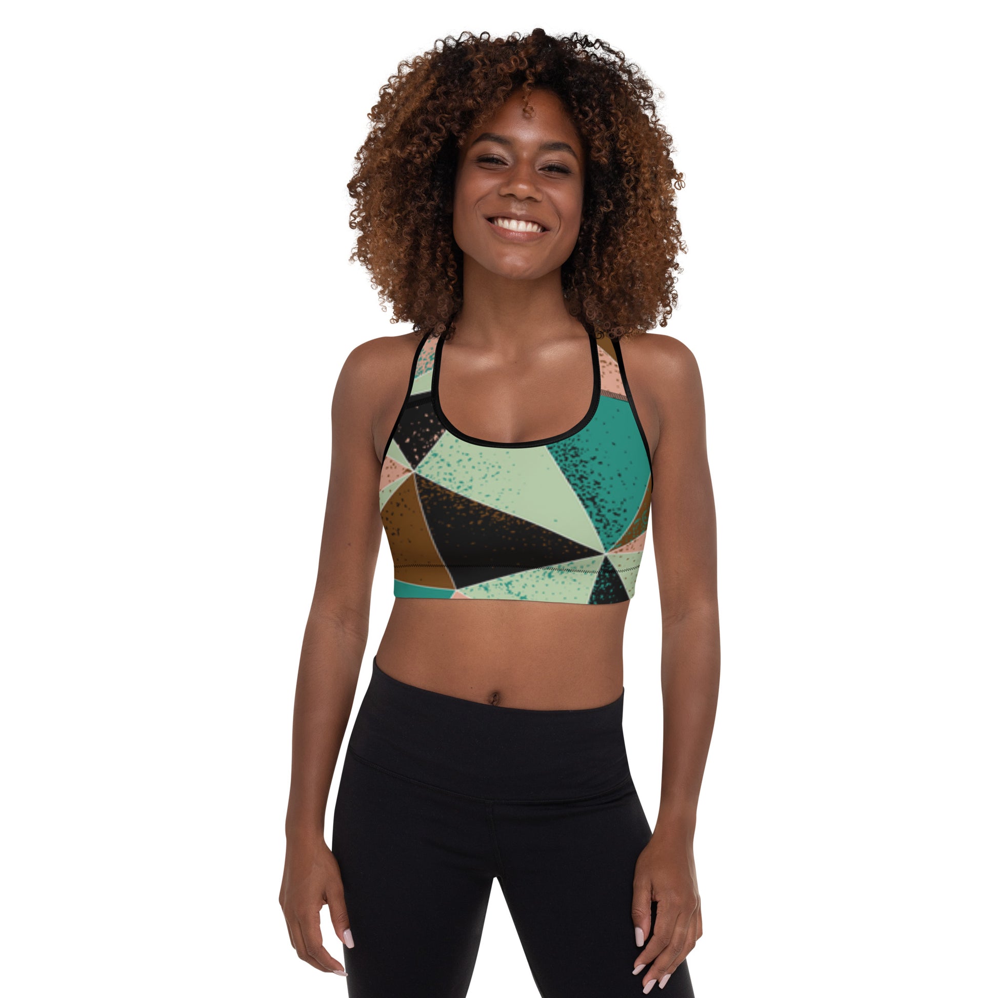 Women's Prism Padded Sports Bra Black