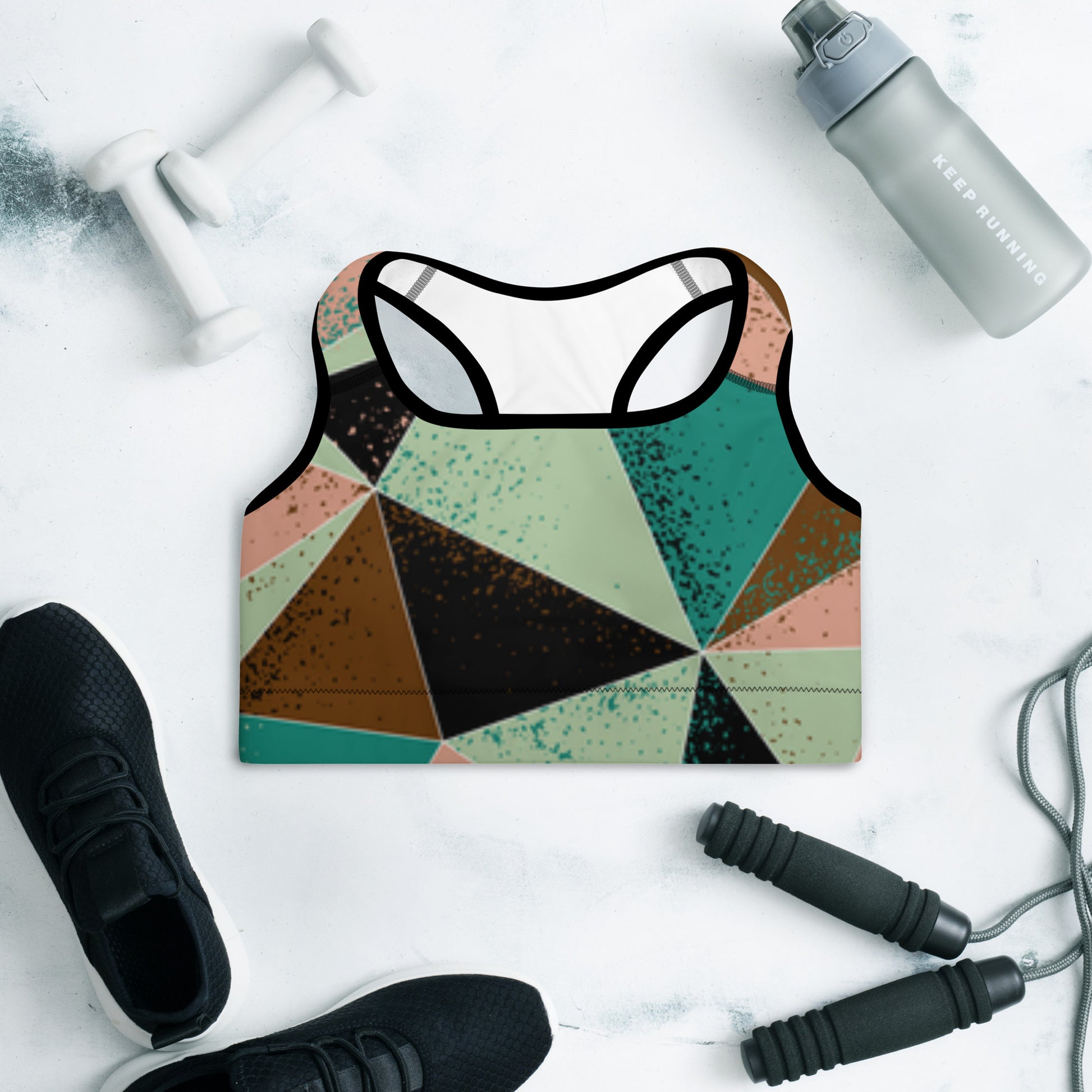 Women's Prism Padded Sports Bra Black