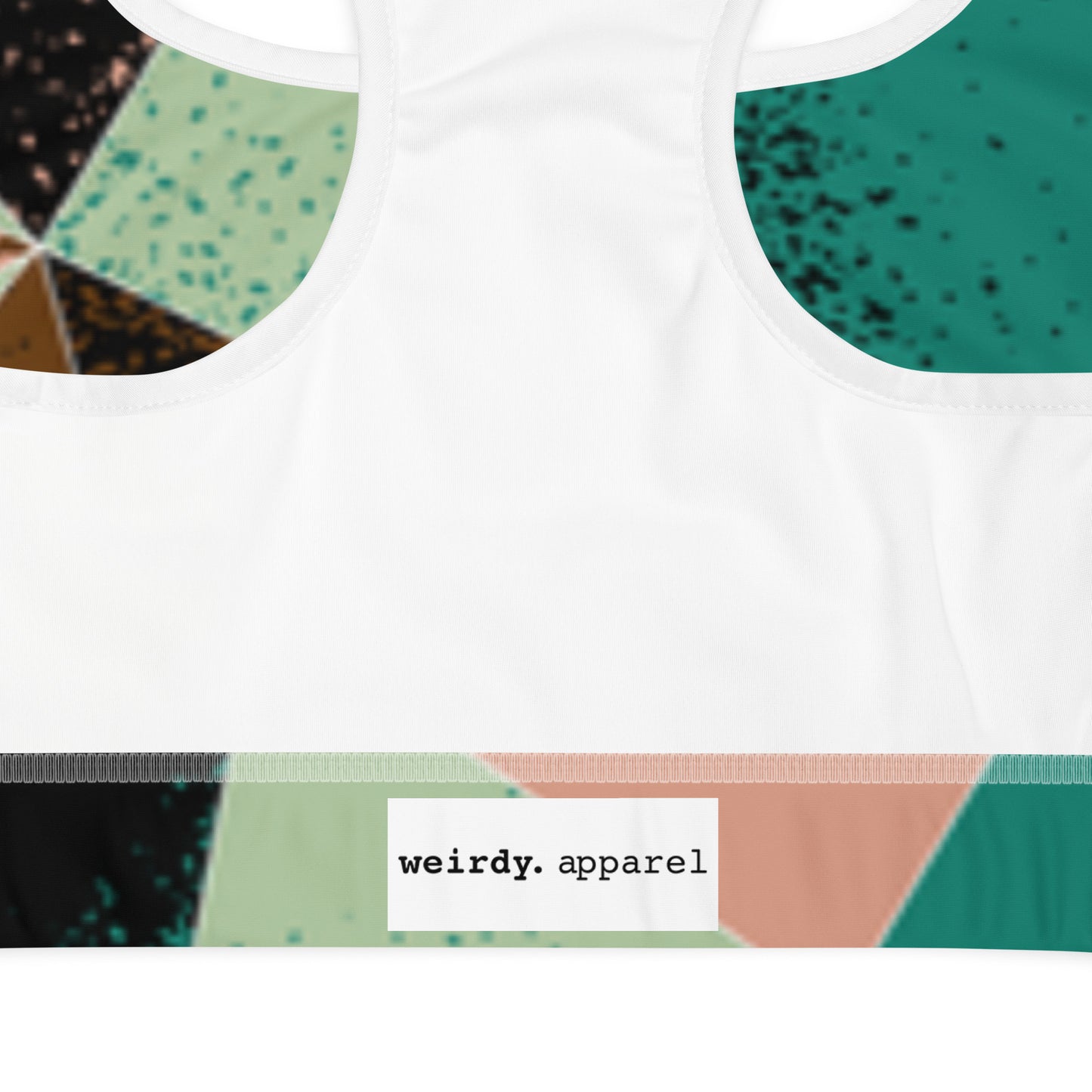 Women's Prism Padded Sports Bra White