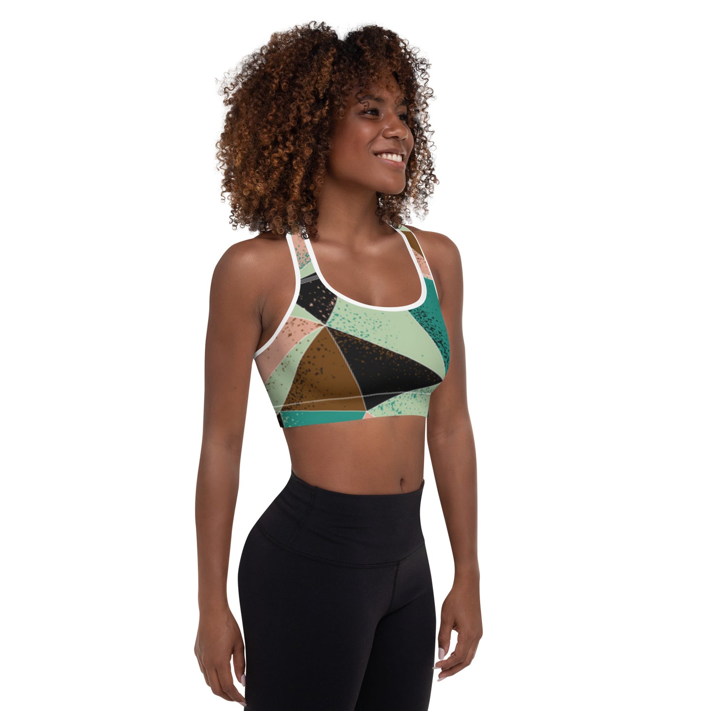 Women's Prism Padded Sports Bra White