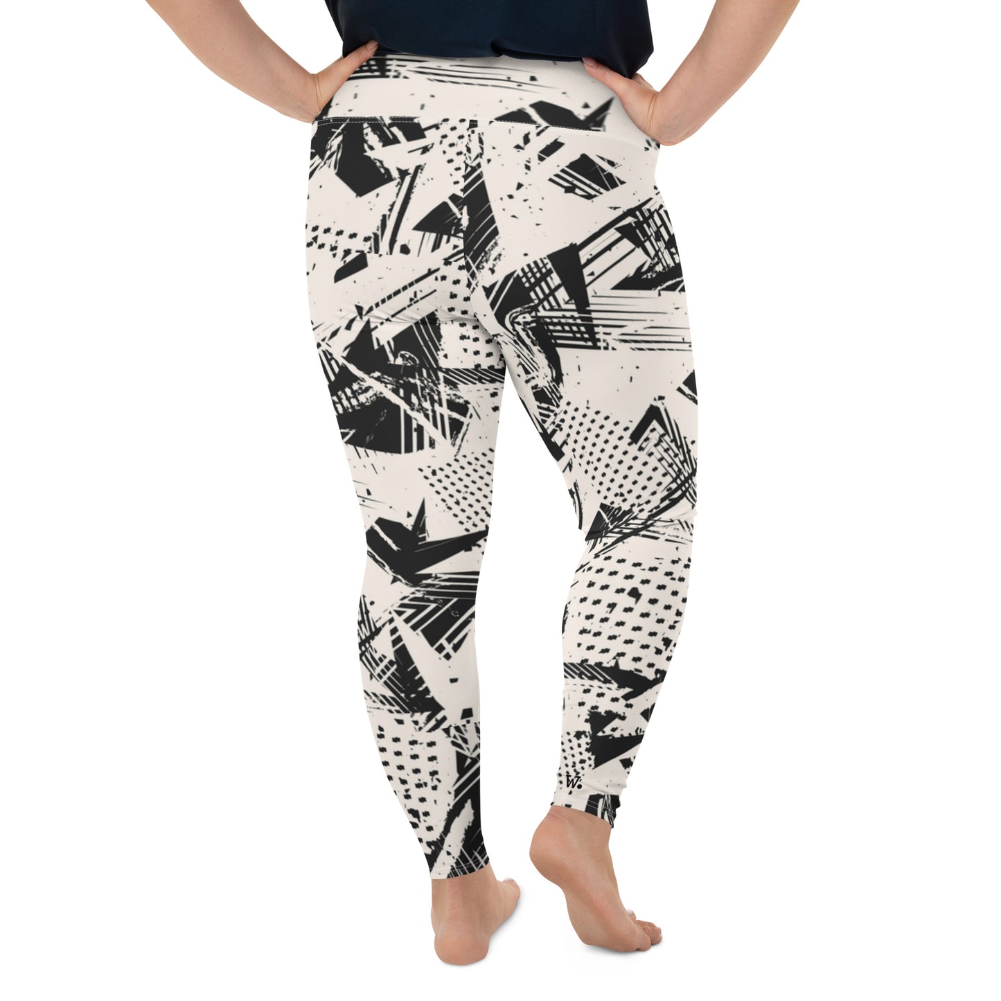 Women's Plus Size Askew Yoga Leggings
