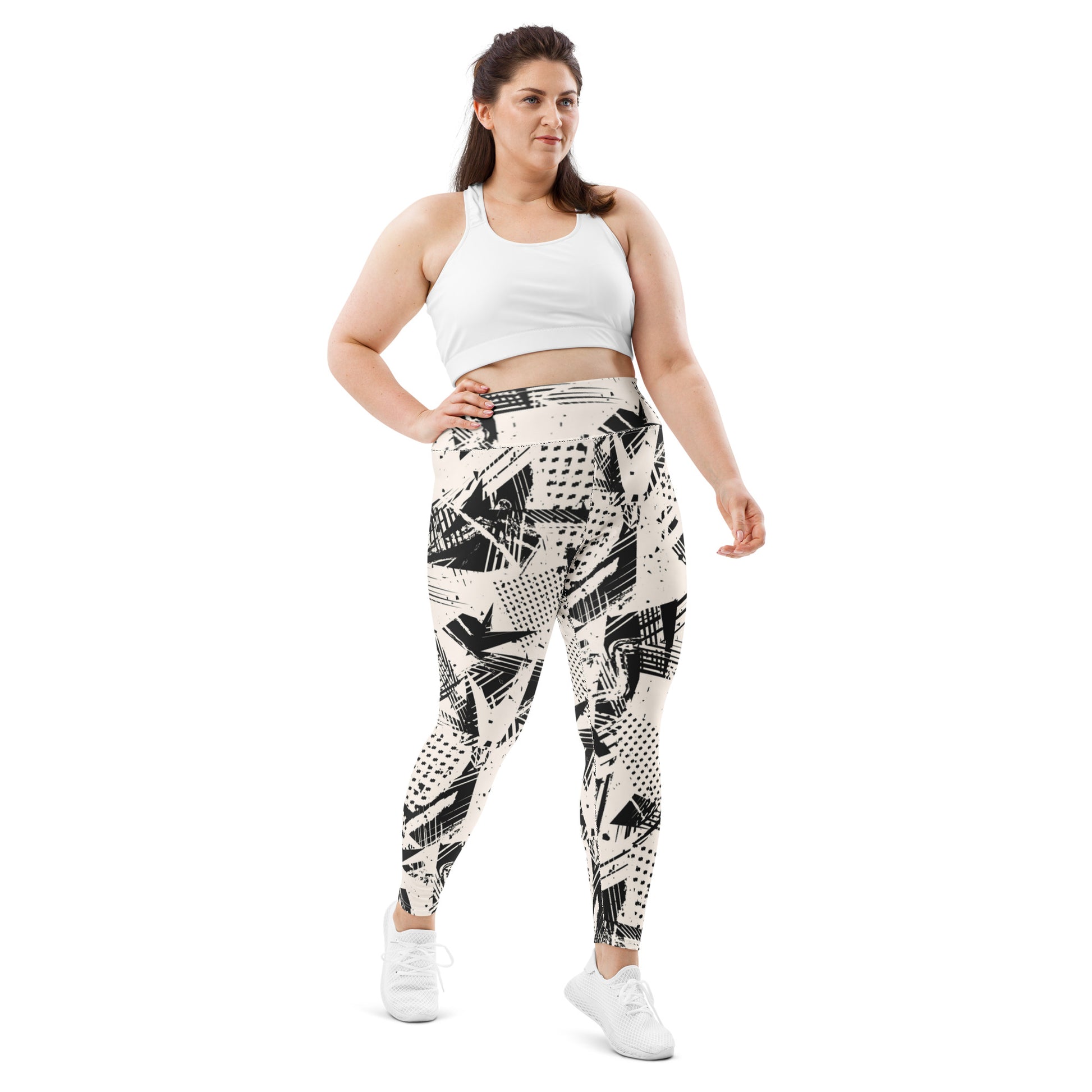 Women's Plus Size Askew Yoga Leggings
