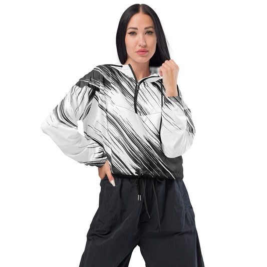 Women’s Sketchy Cropped Windbreaker