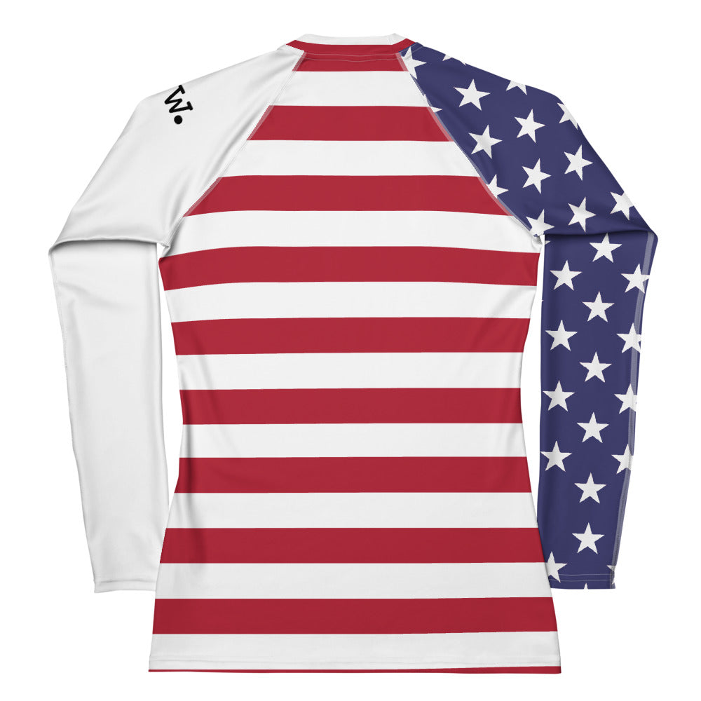 Women's 'Merica Rash Guard