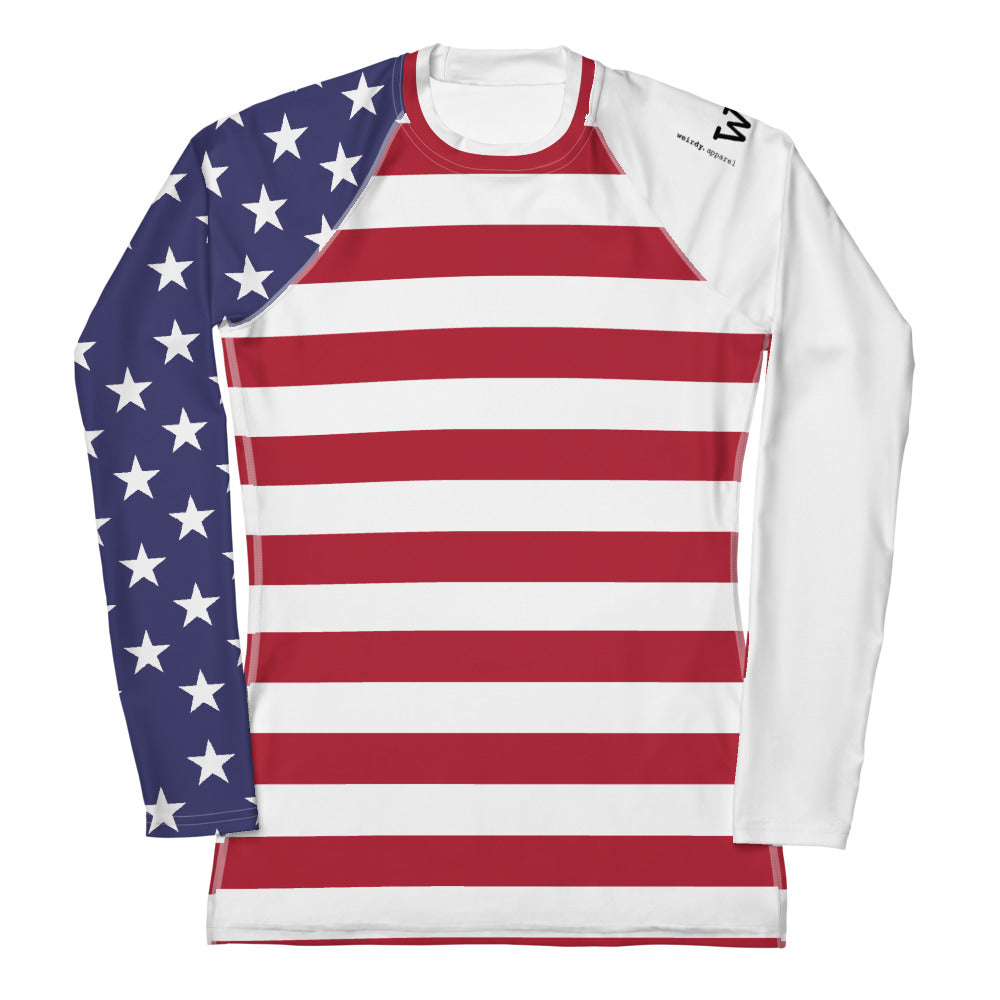 Women's 'Merica Rash Guard