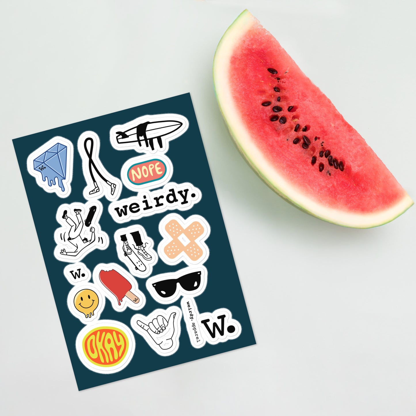 weirdy. Life Sticker Sheet