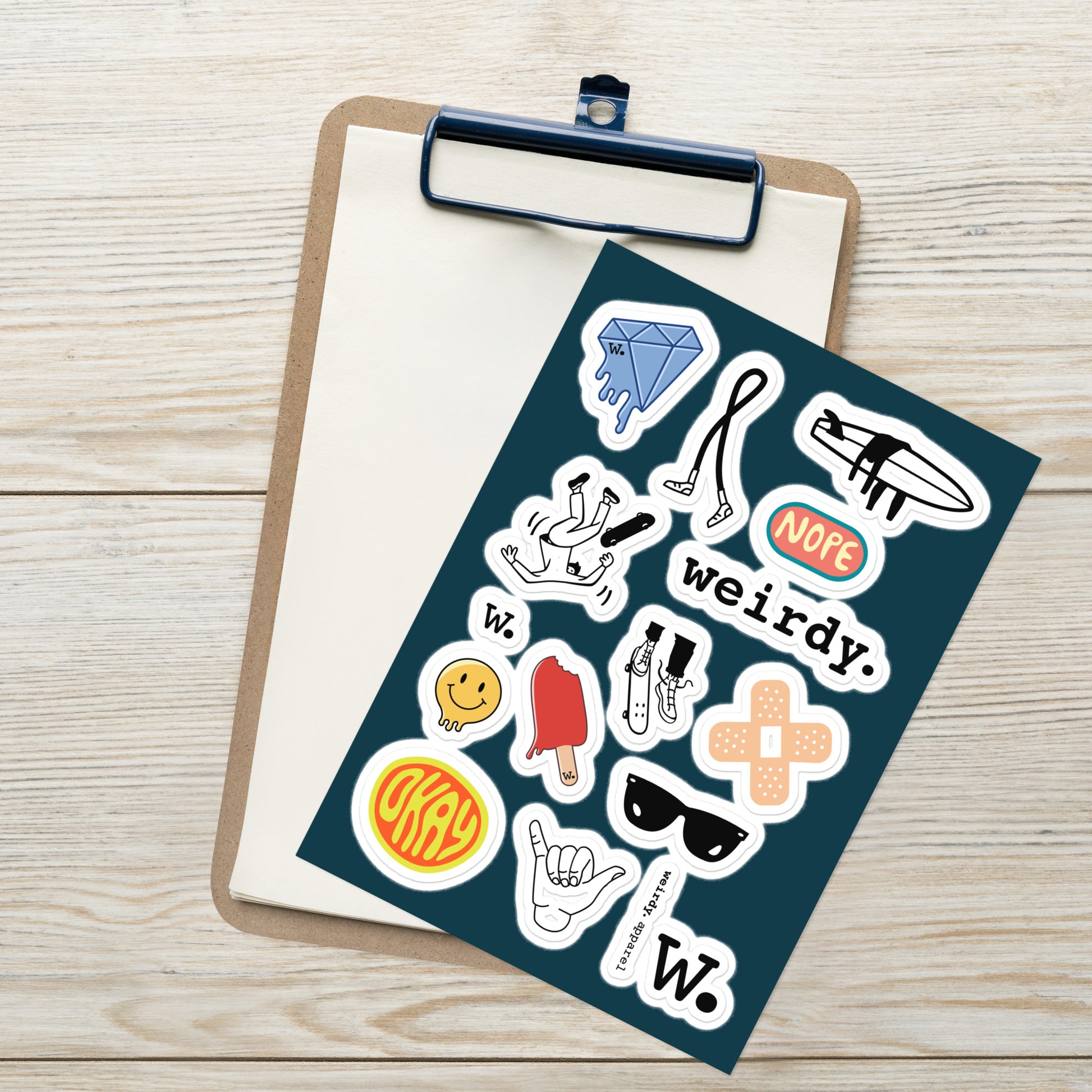 weirdy. Life Sticker Sheet