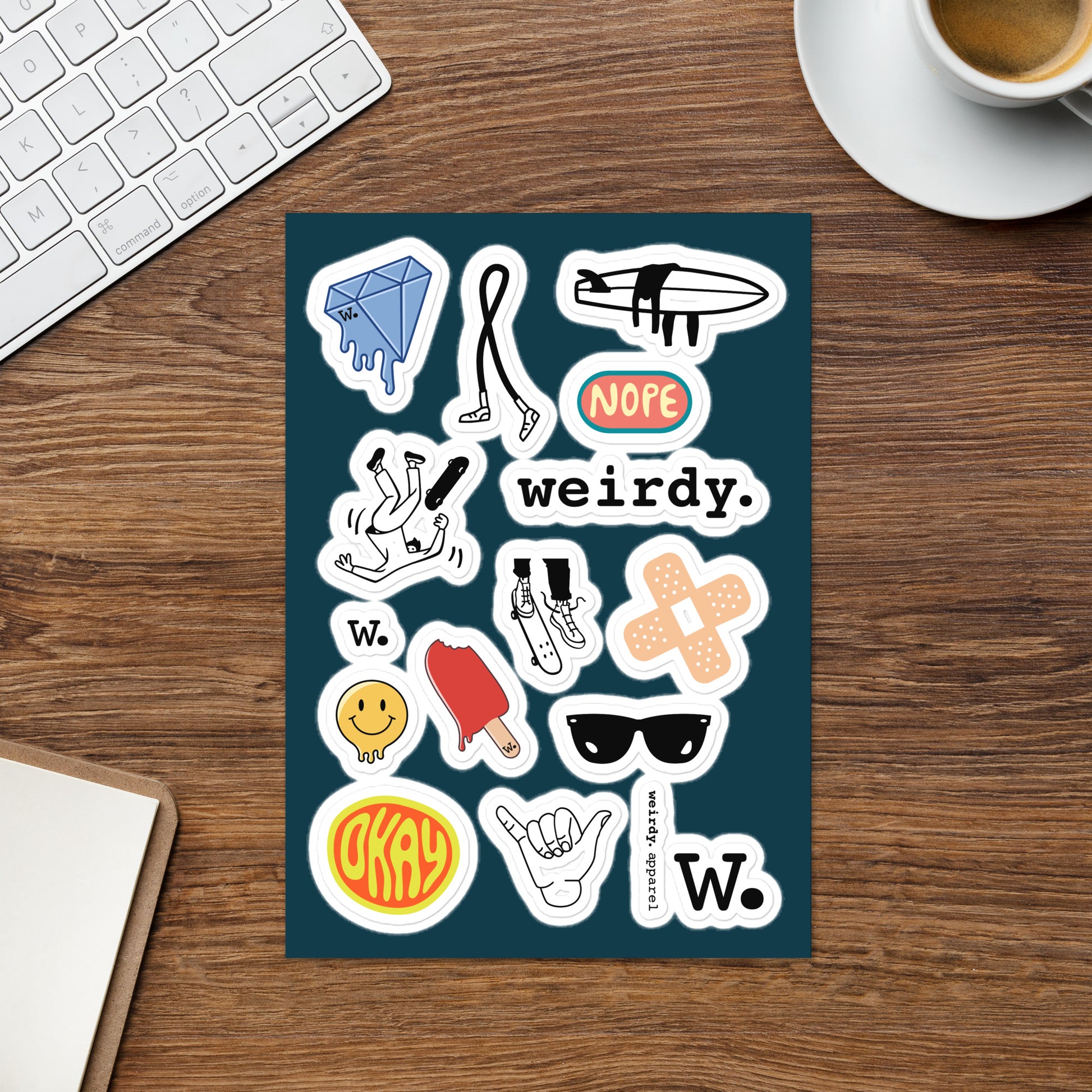 weirdy. Life Sticker Sheet