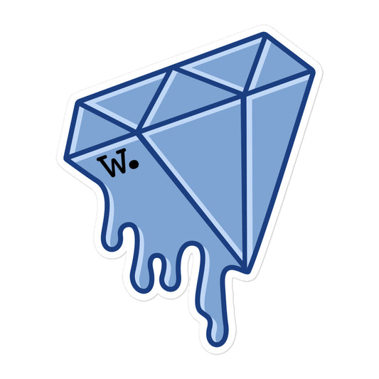 Melting Diamond Sticker 5.5x5.5