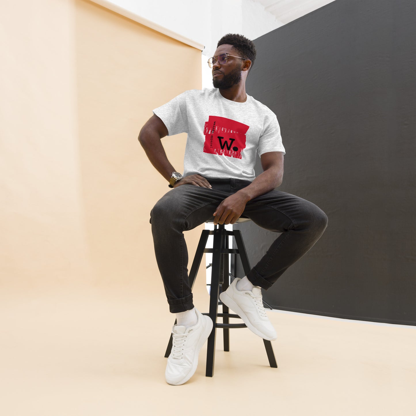 Men's Classic Logo Tee Ash