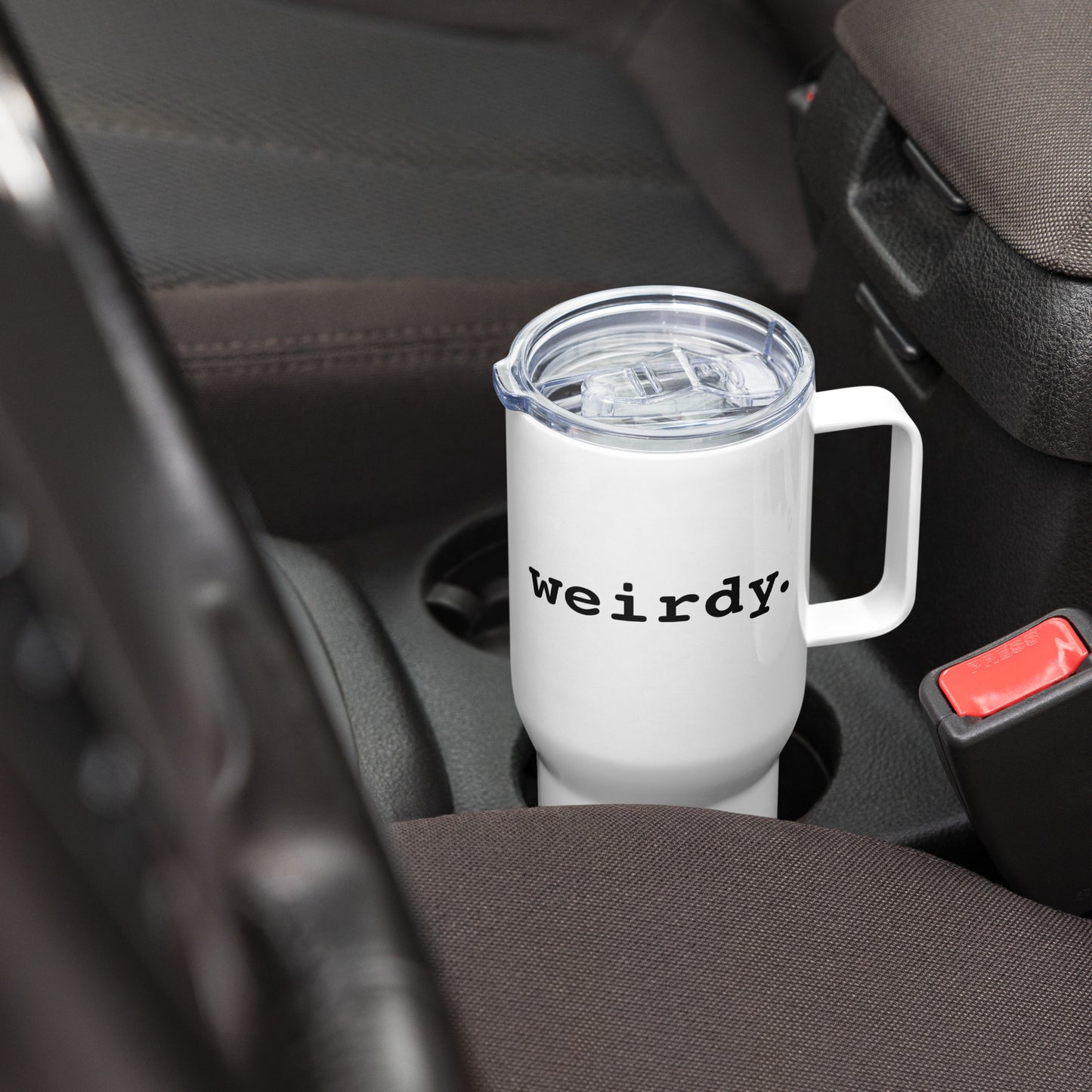 weirdy. Statement Travel Mug