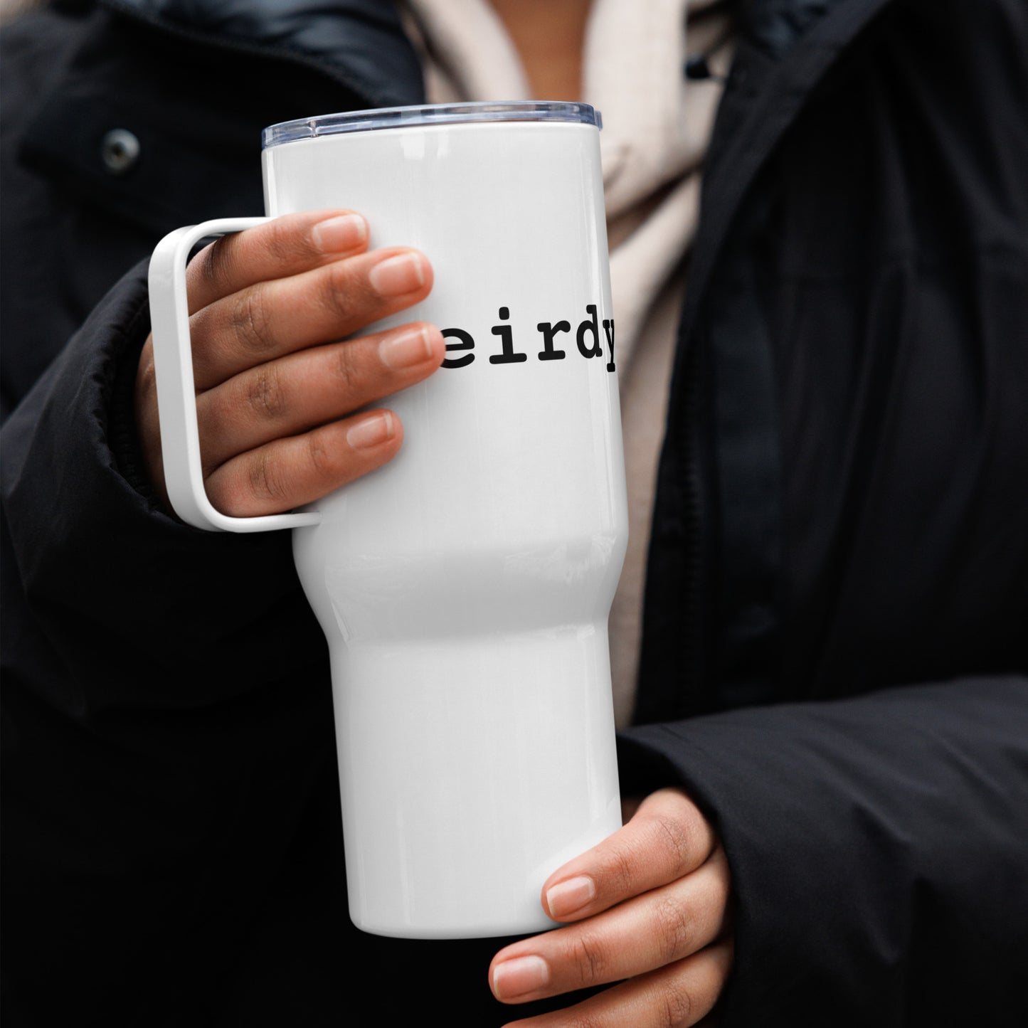 weirdy. Statement Travel Mug