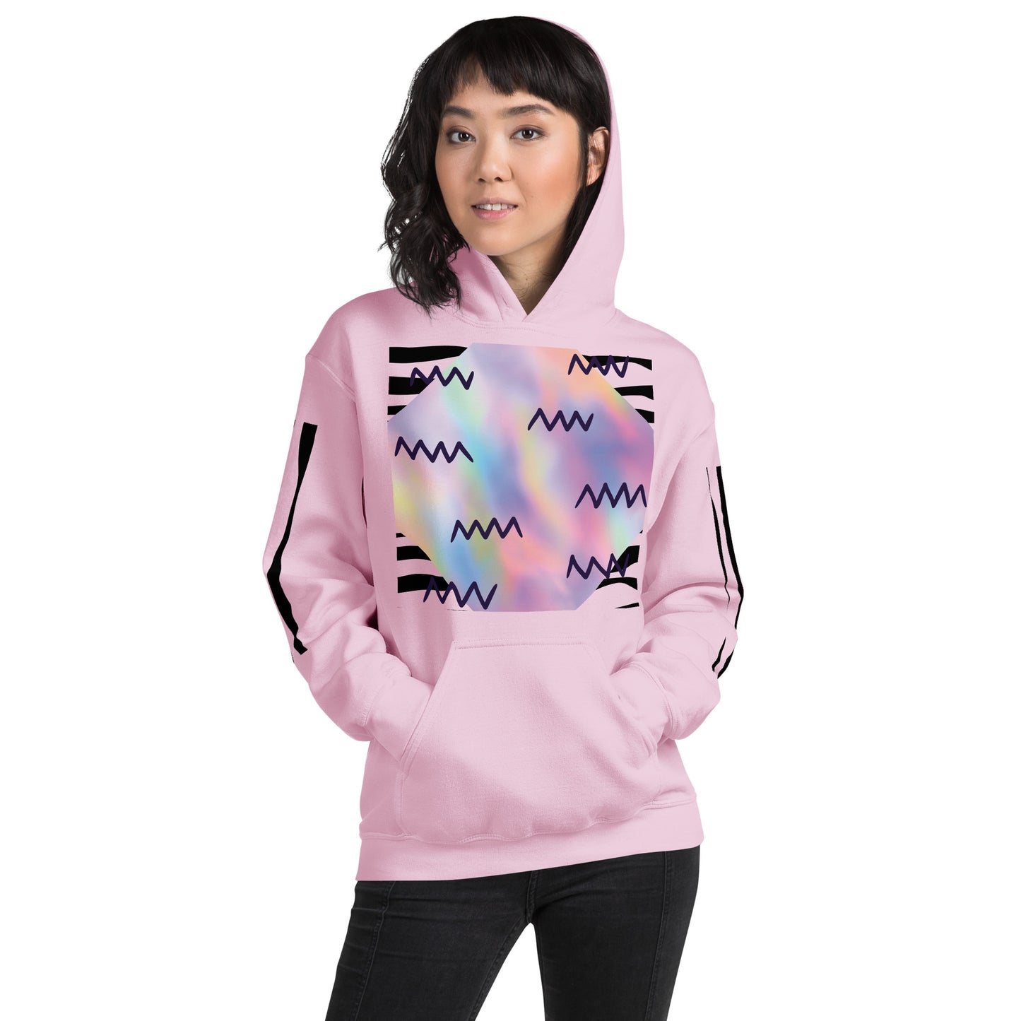 Women's Luminescent Spaz Hoodie Light Pink