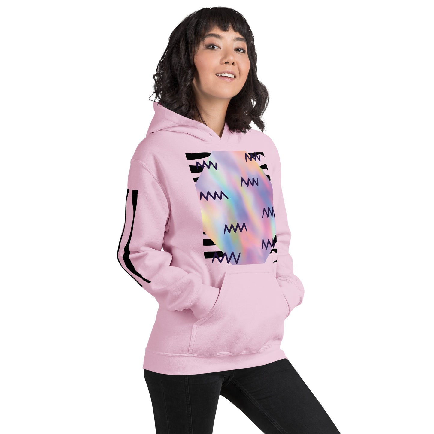 Women's Luminescent Spaz Hoodie Light Pink