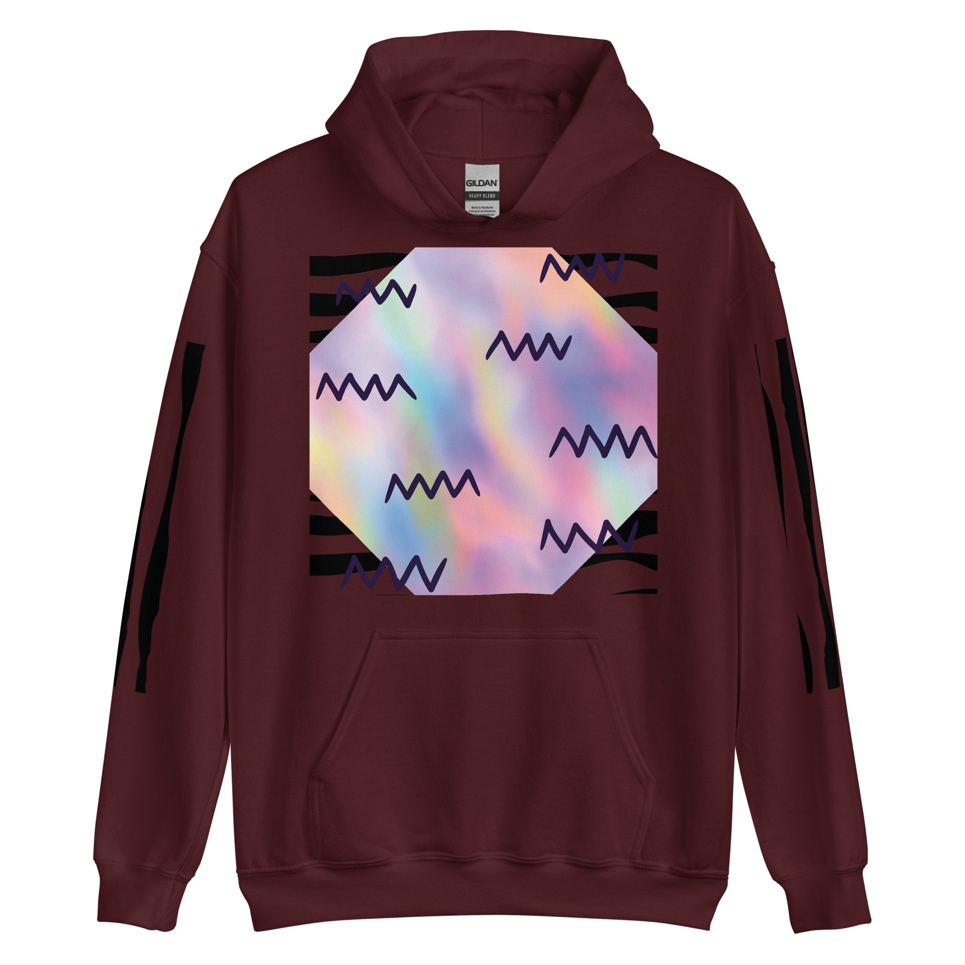 Women's Luminescent Spaz Hoodie Maroon
