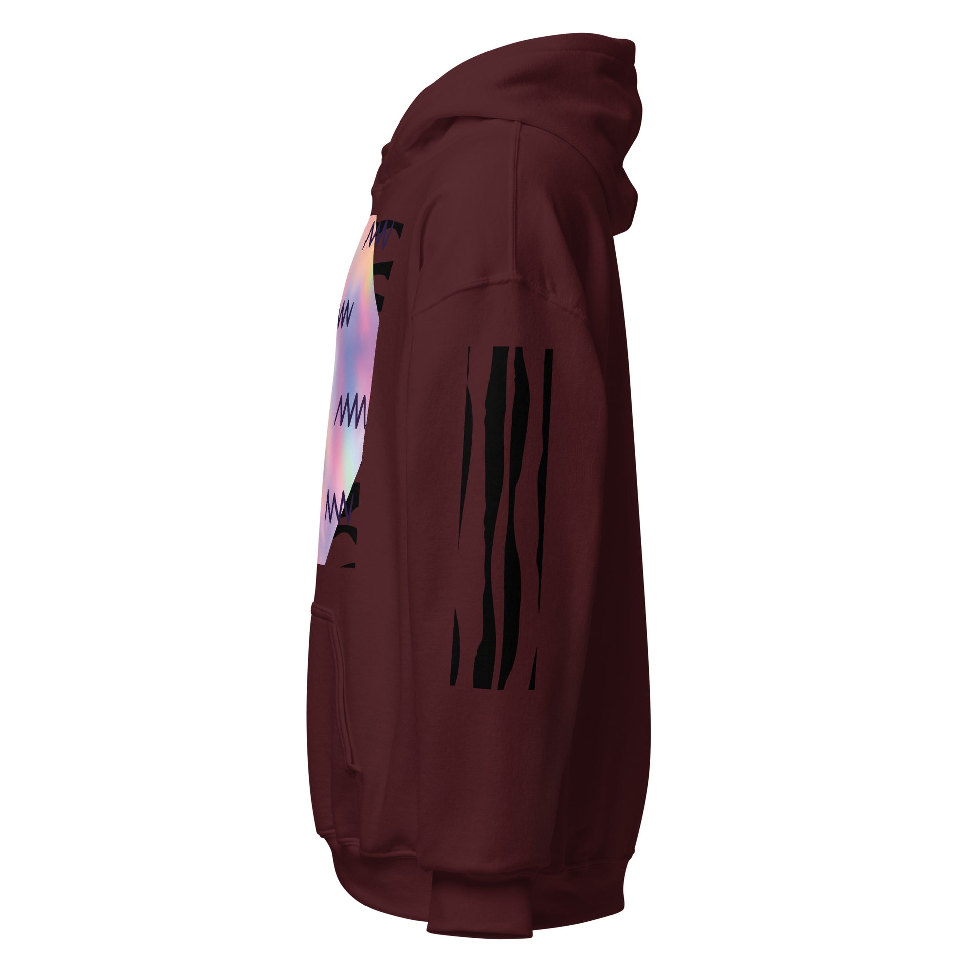 Women's Luminescent Spaz Hoodie Maroon