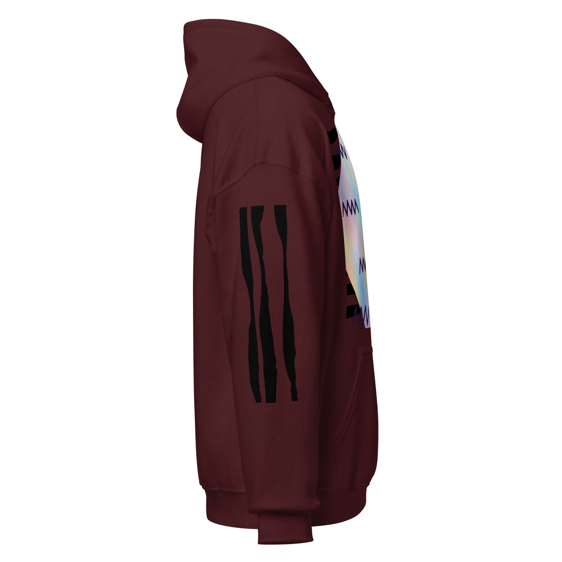 Women's Luminescent Spaz Hoodie Maroon