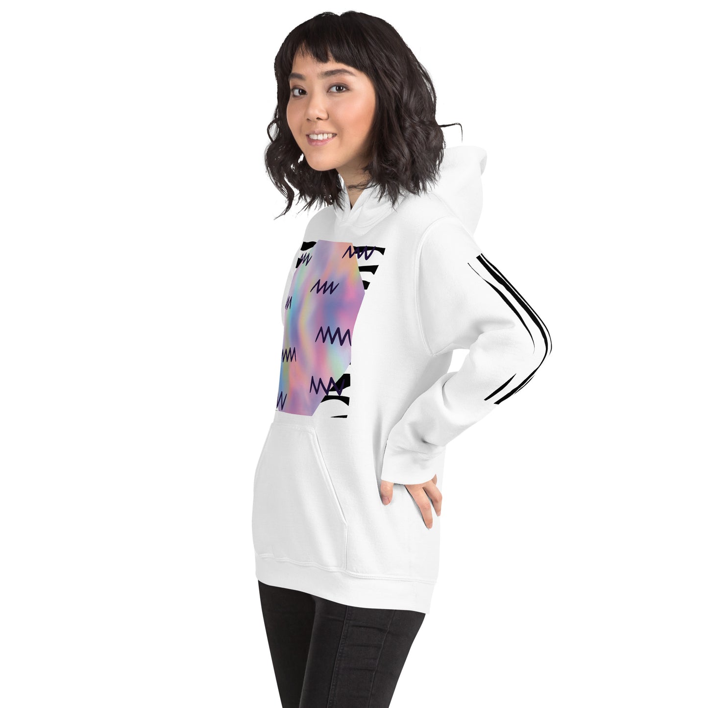 Women's Luminescent Spaz Hoodie White