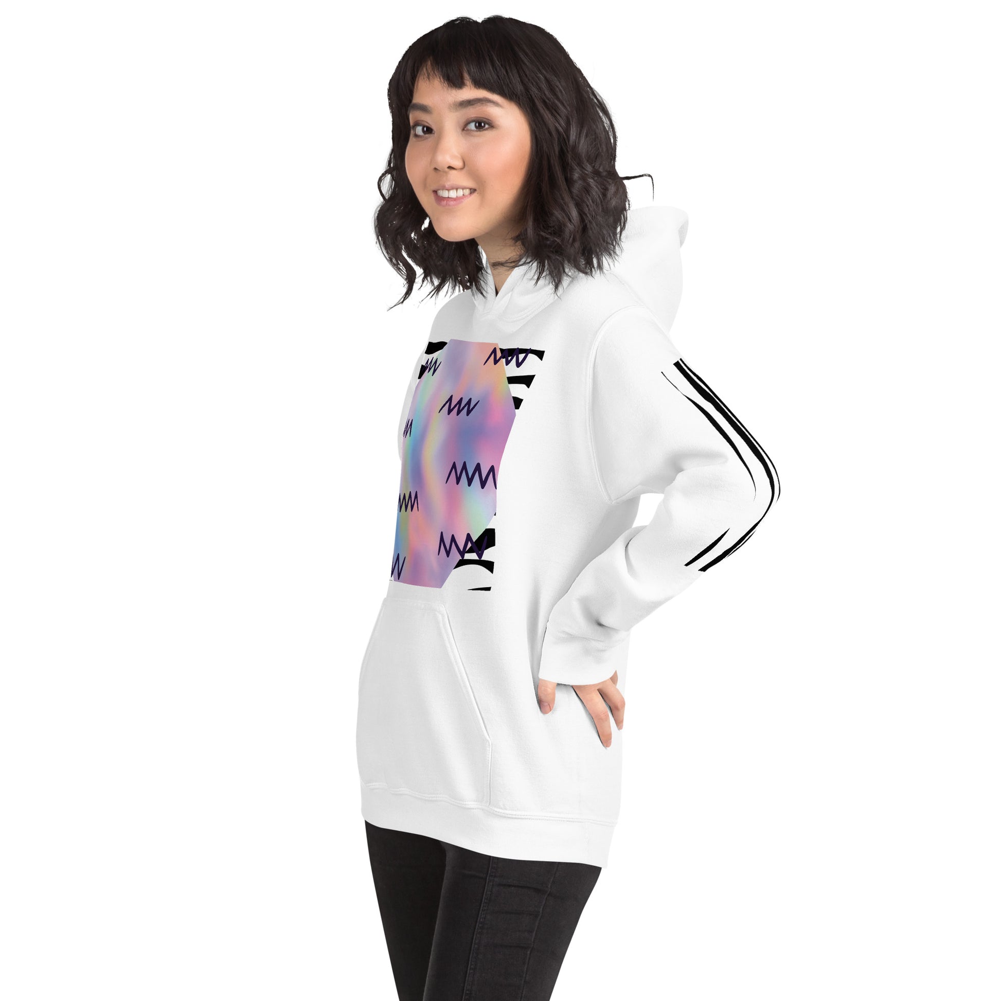 Women's Luminescent Spaz Hoodie White