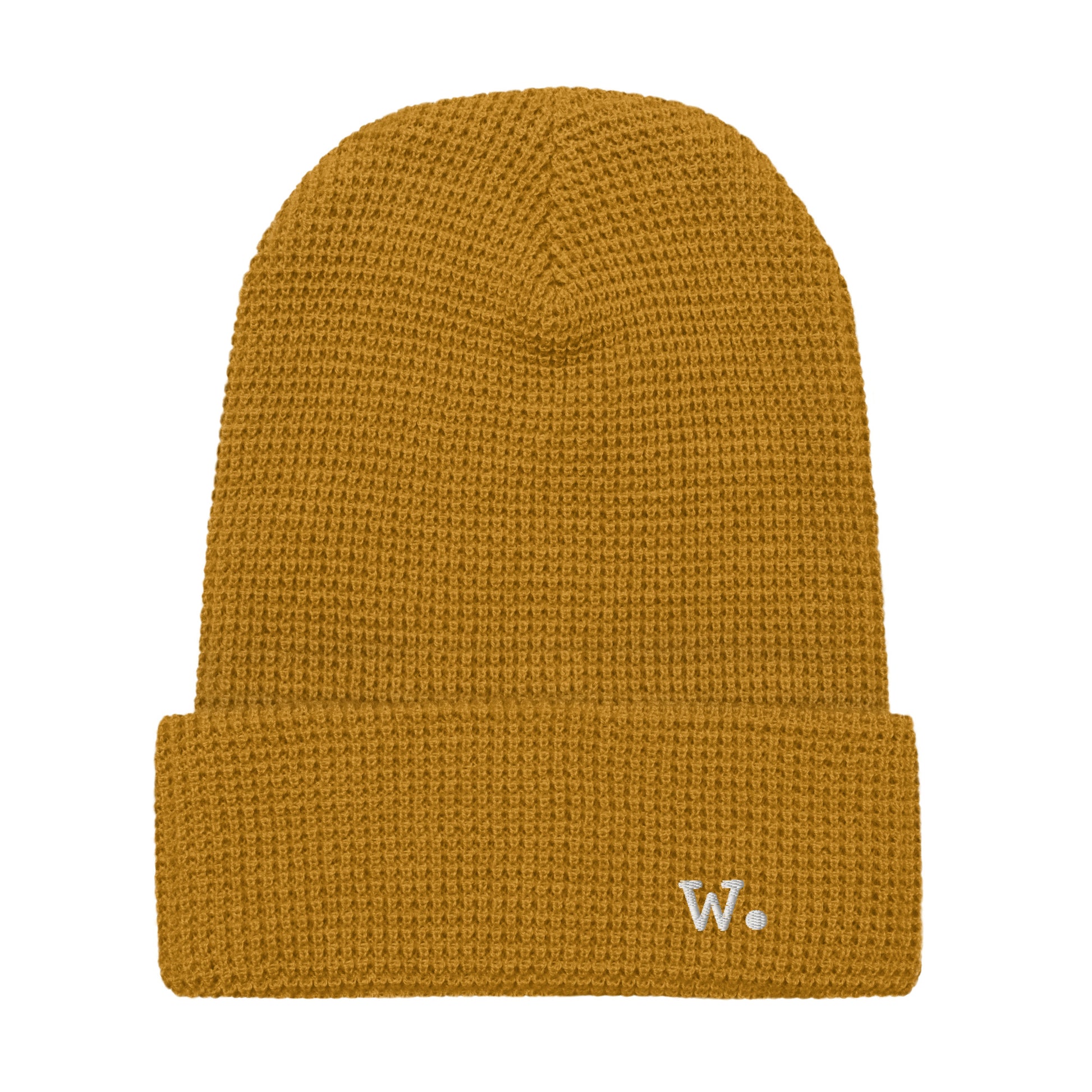 W. Waffle Beanie Camel