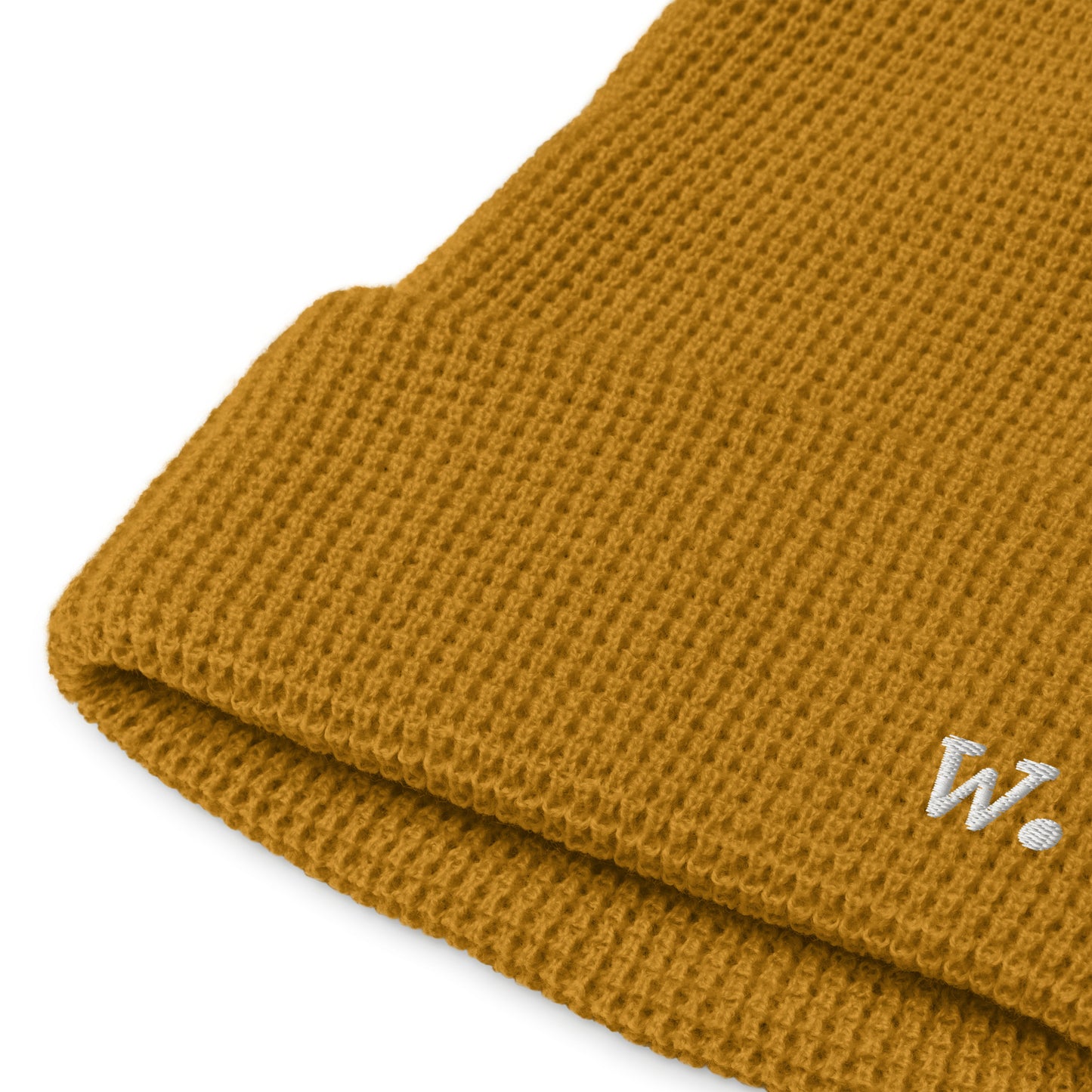 W. Waffle Beanie Camel