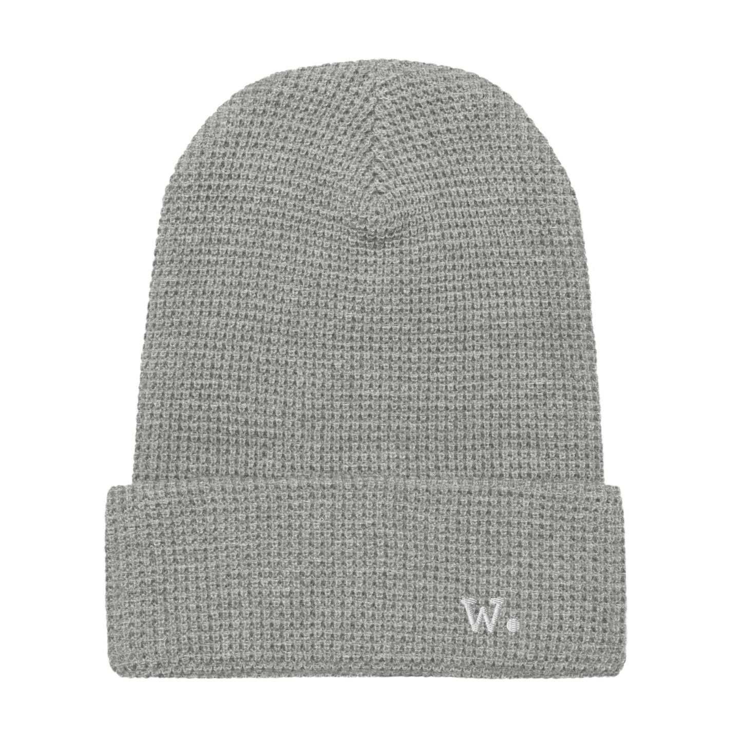 W. Waffle Beanie Heather Grey