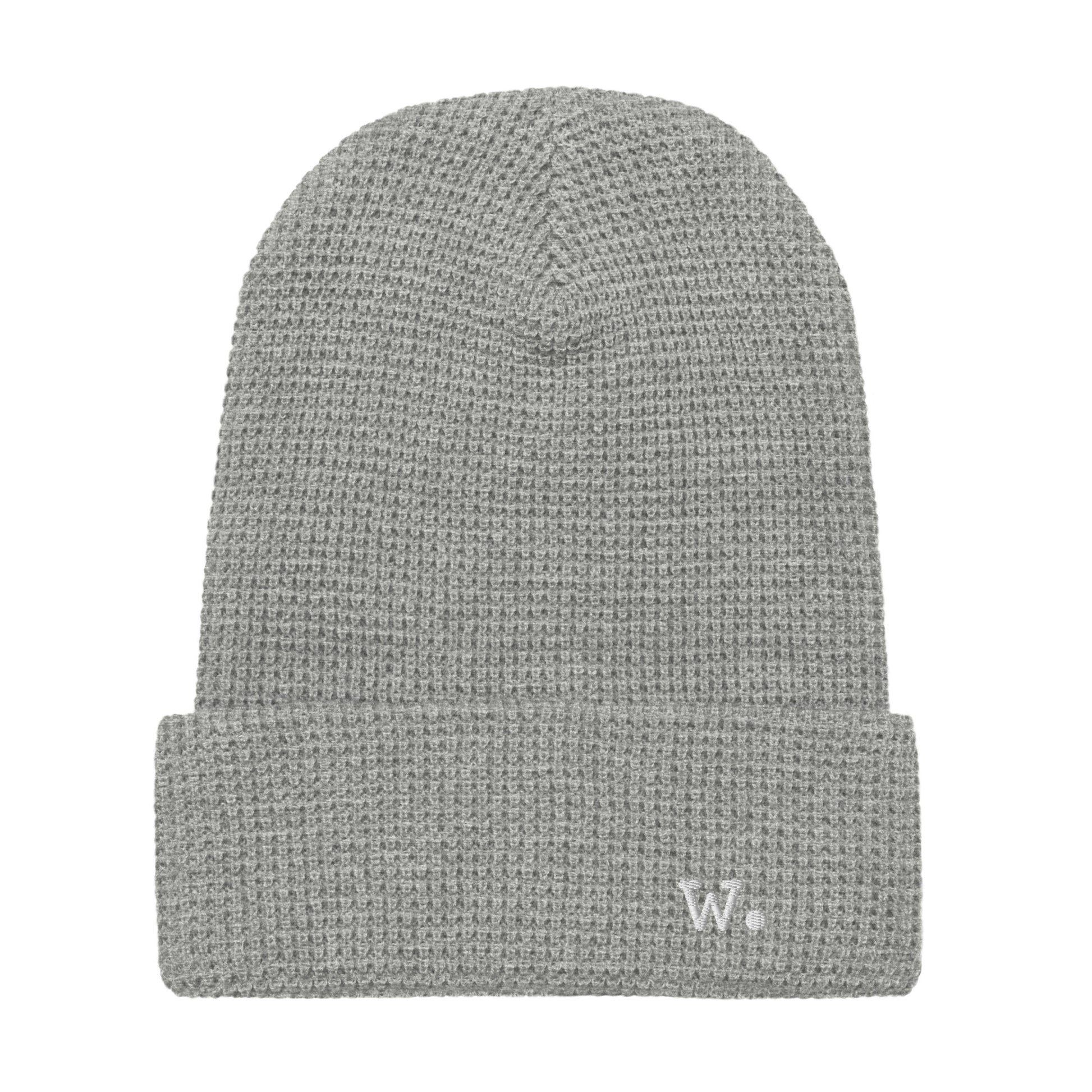 W. Waffle Beanie Heather Grey