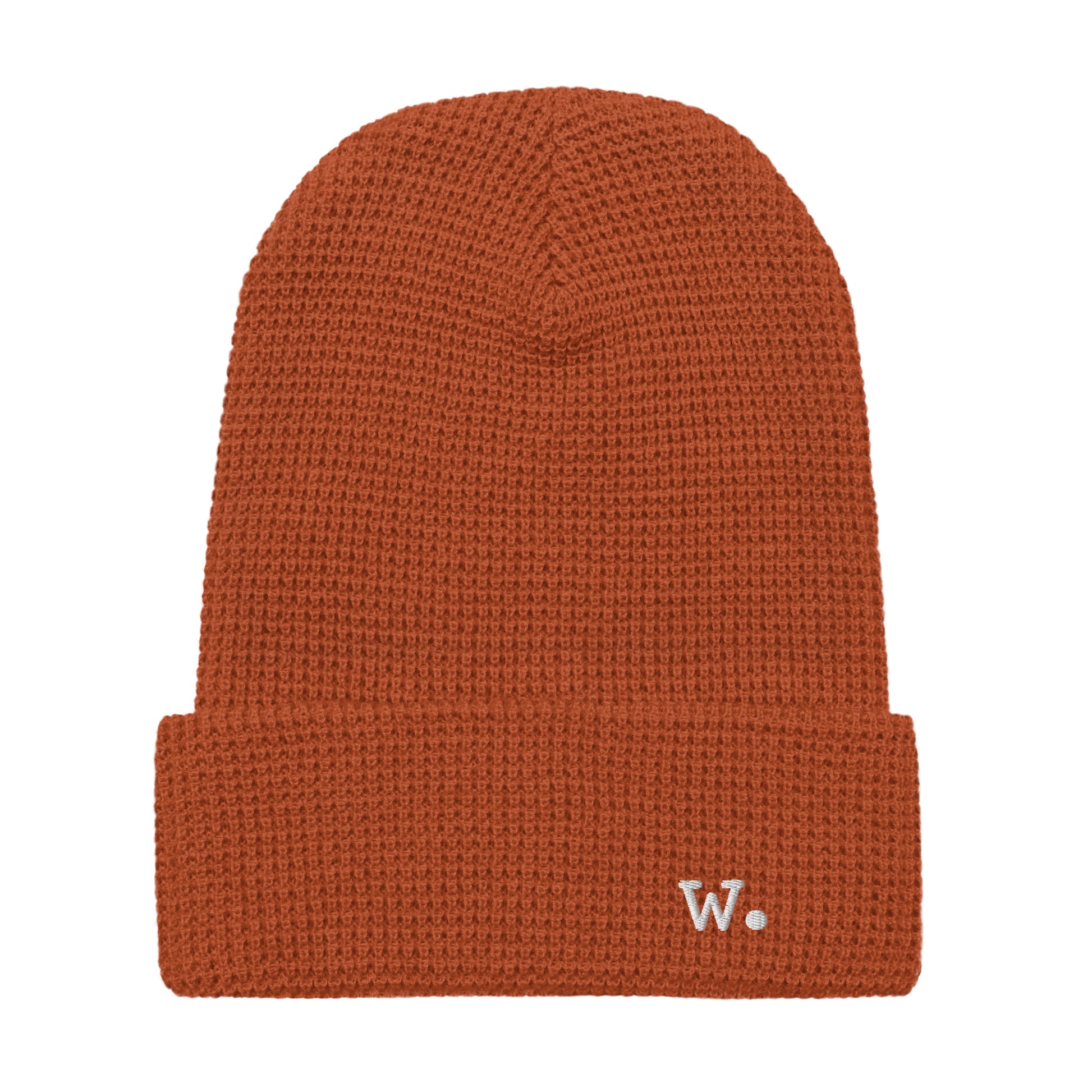 W. Waffle Beanie Rust