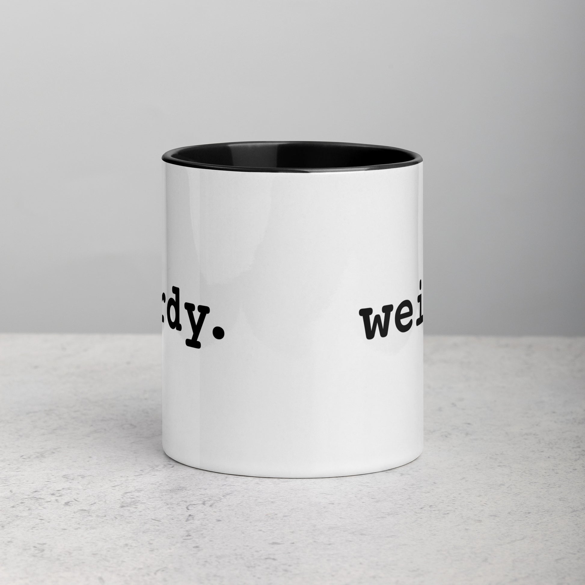 weirdy. Statement Mug 11oz