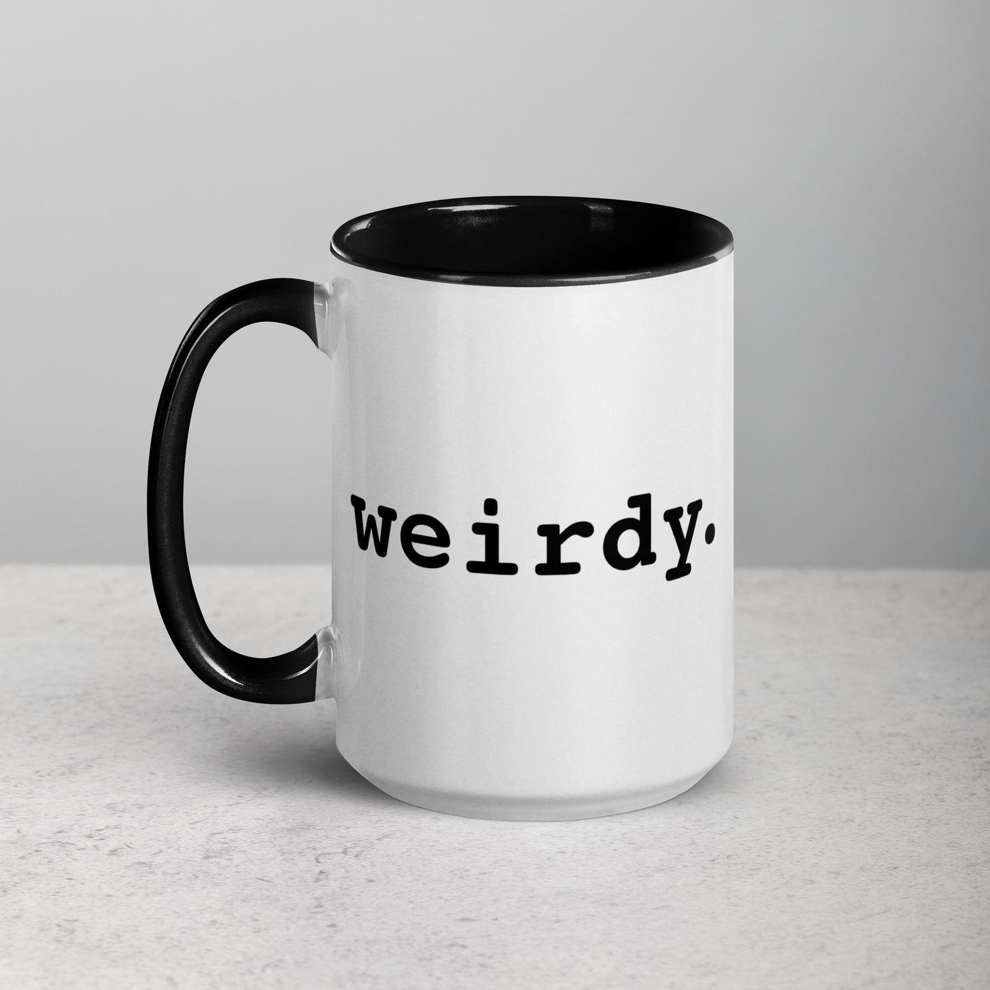 weirdy. Statement Mug 15oz