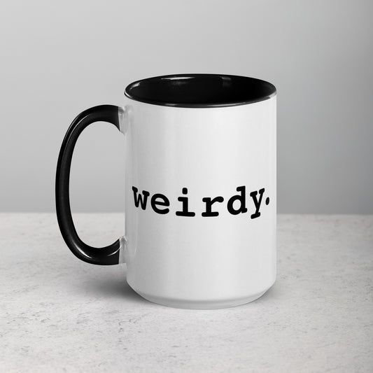 weirdy. Statement Mug 15oz