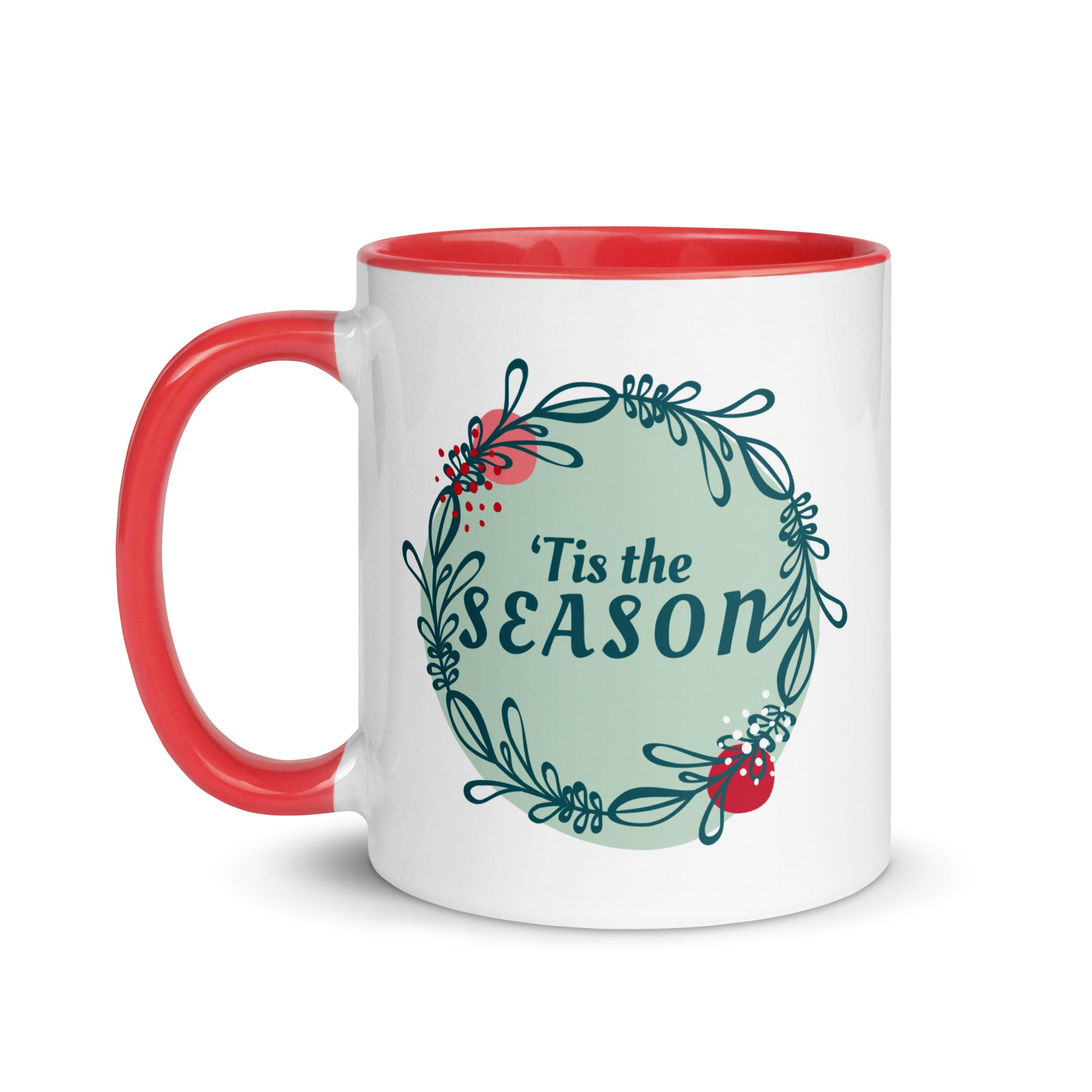 ''Tis The Season' Christmas Mug Red 11oz