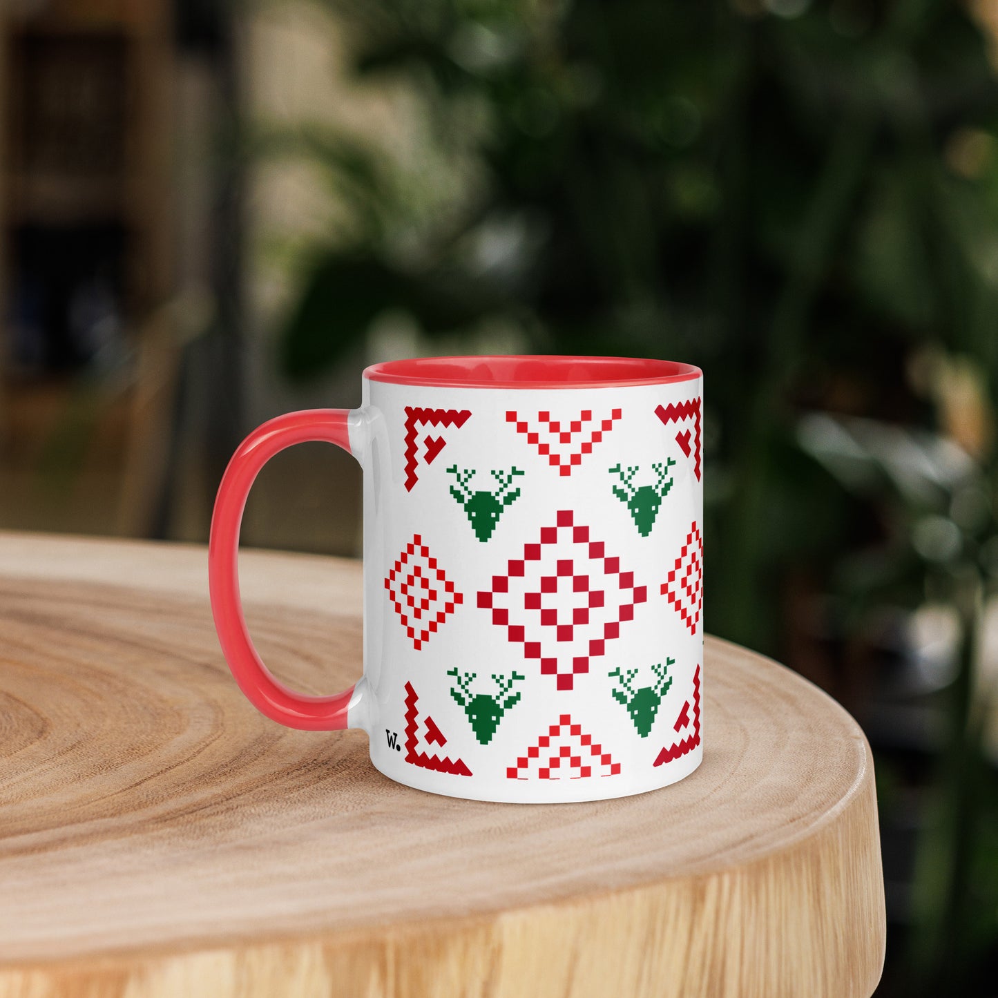 Ugly Christmas Sweater Mug Red 11oz