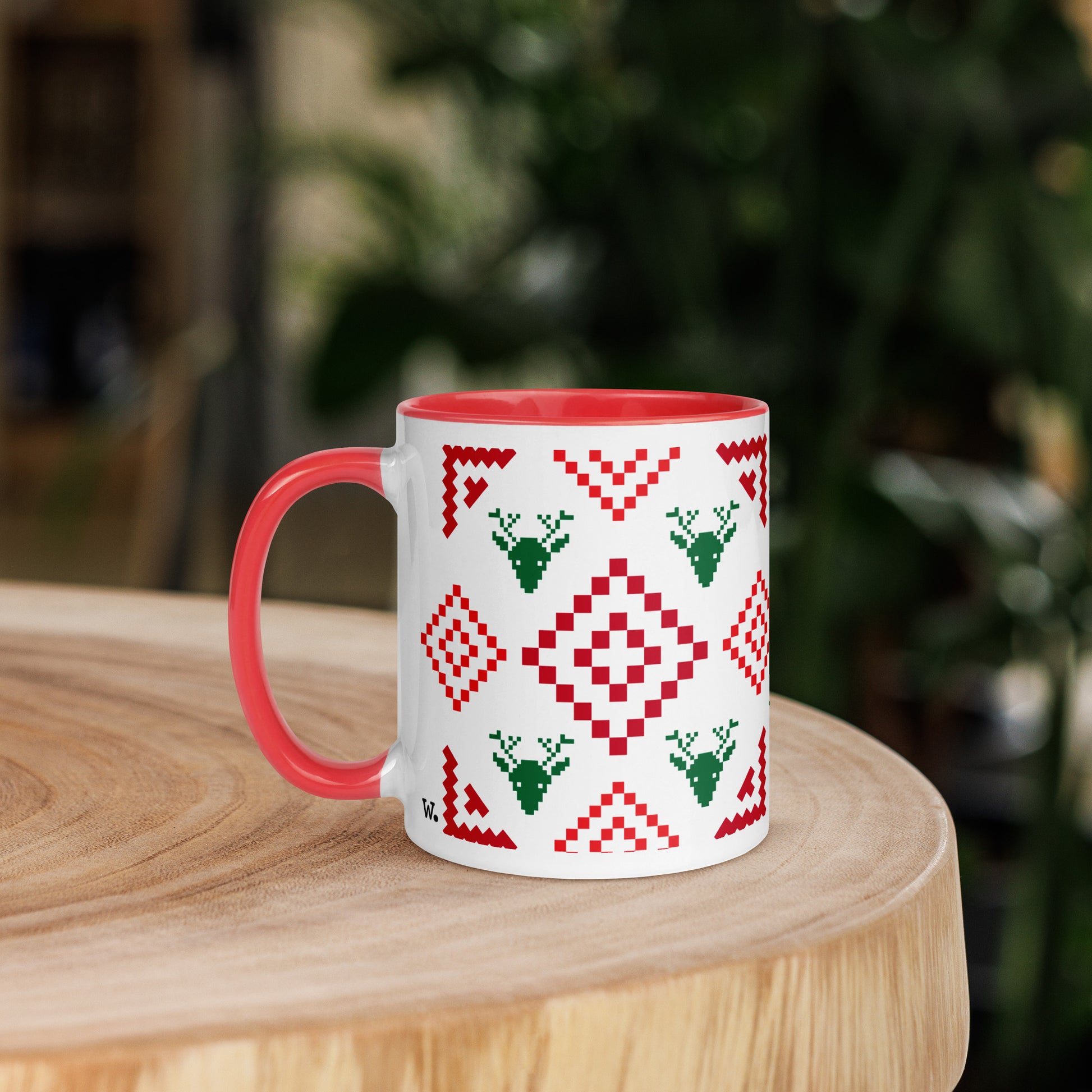 Ugly Christmas Sweater Mug Red 11oz