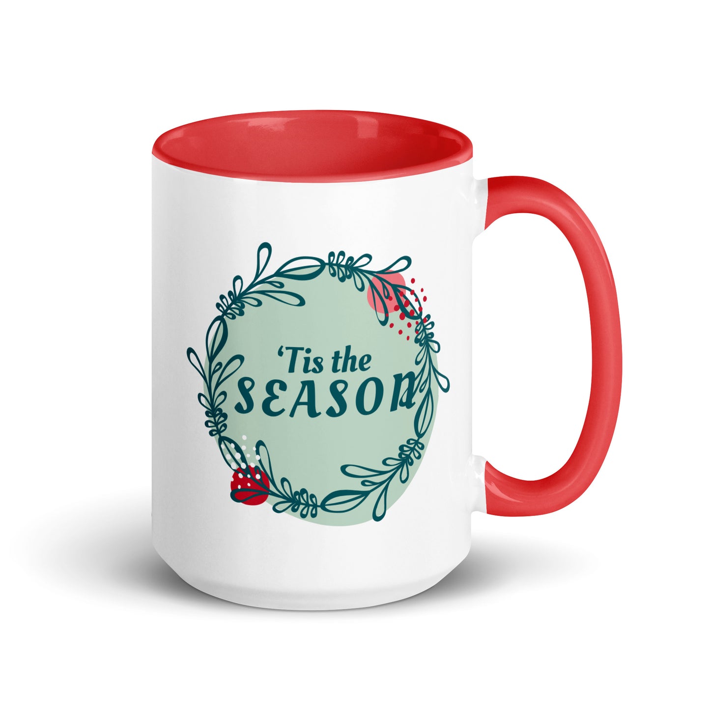 ''Tis The Season' Christmas Mug Red 15oz