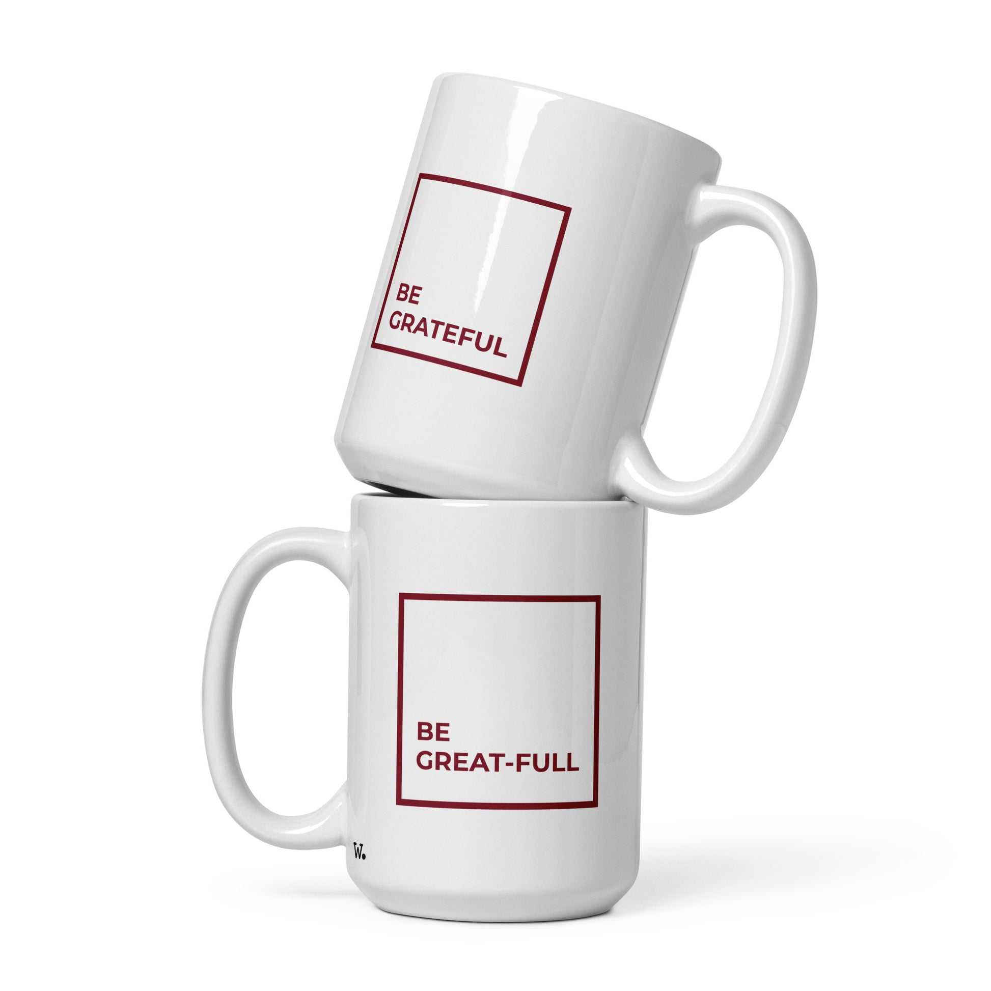 'Be Grateful/Great-full' Mug 15oz