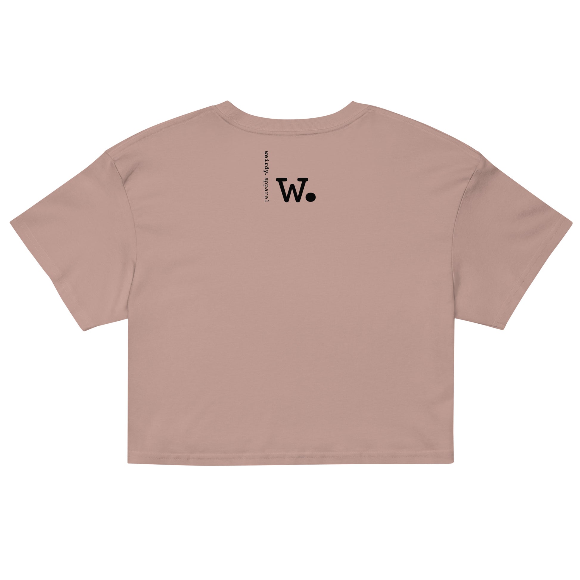 Women’s Love Crop Top Hazy Pink