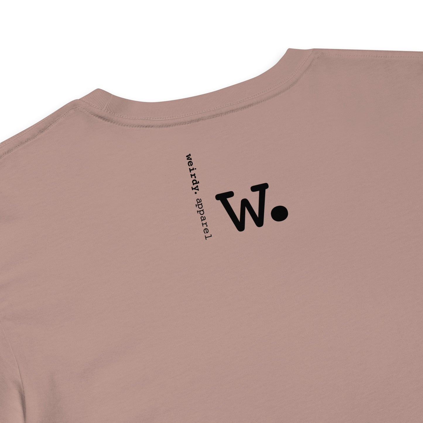 Women’s Love Crop Top Hazy Pink