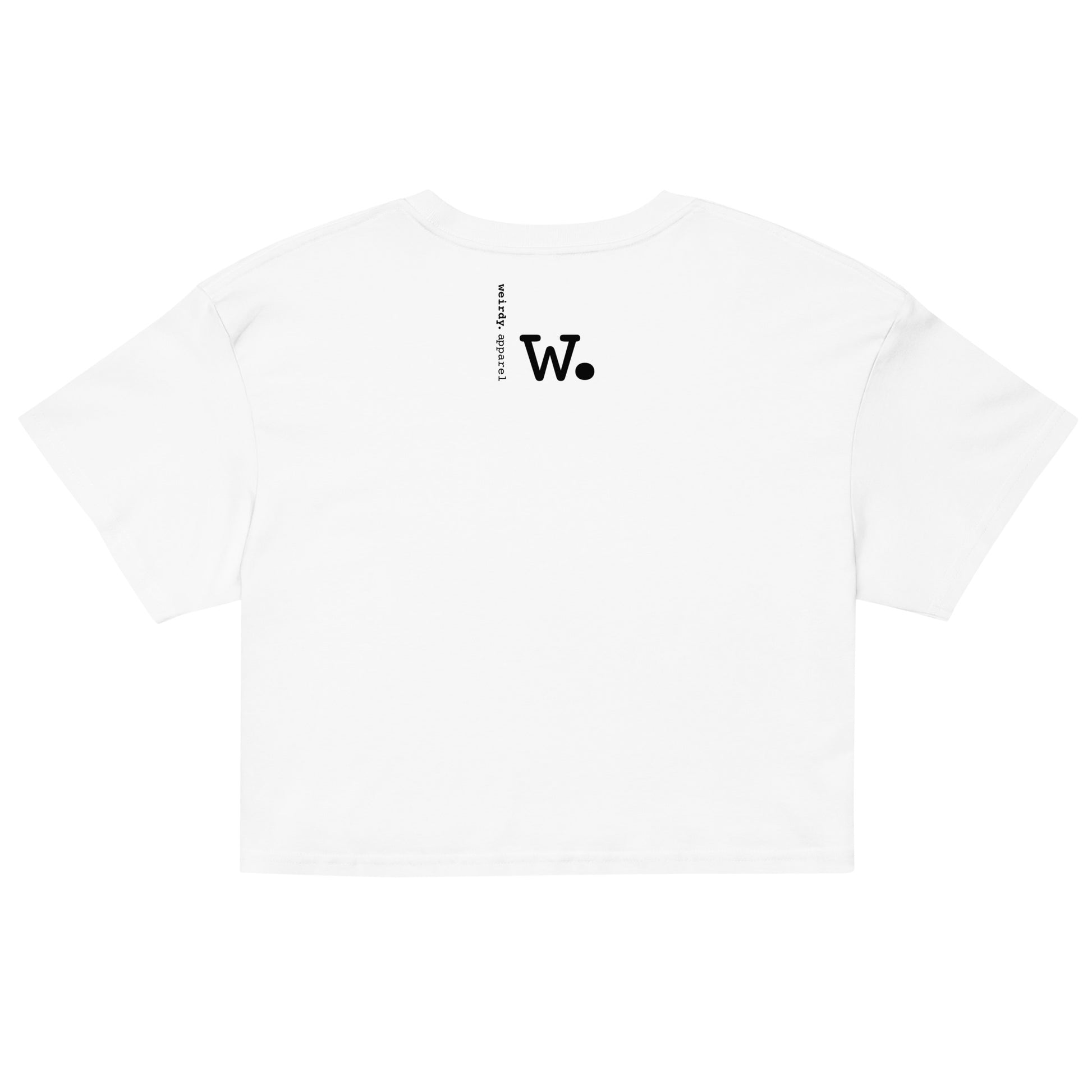 Women’s Love Crop Top White