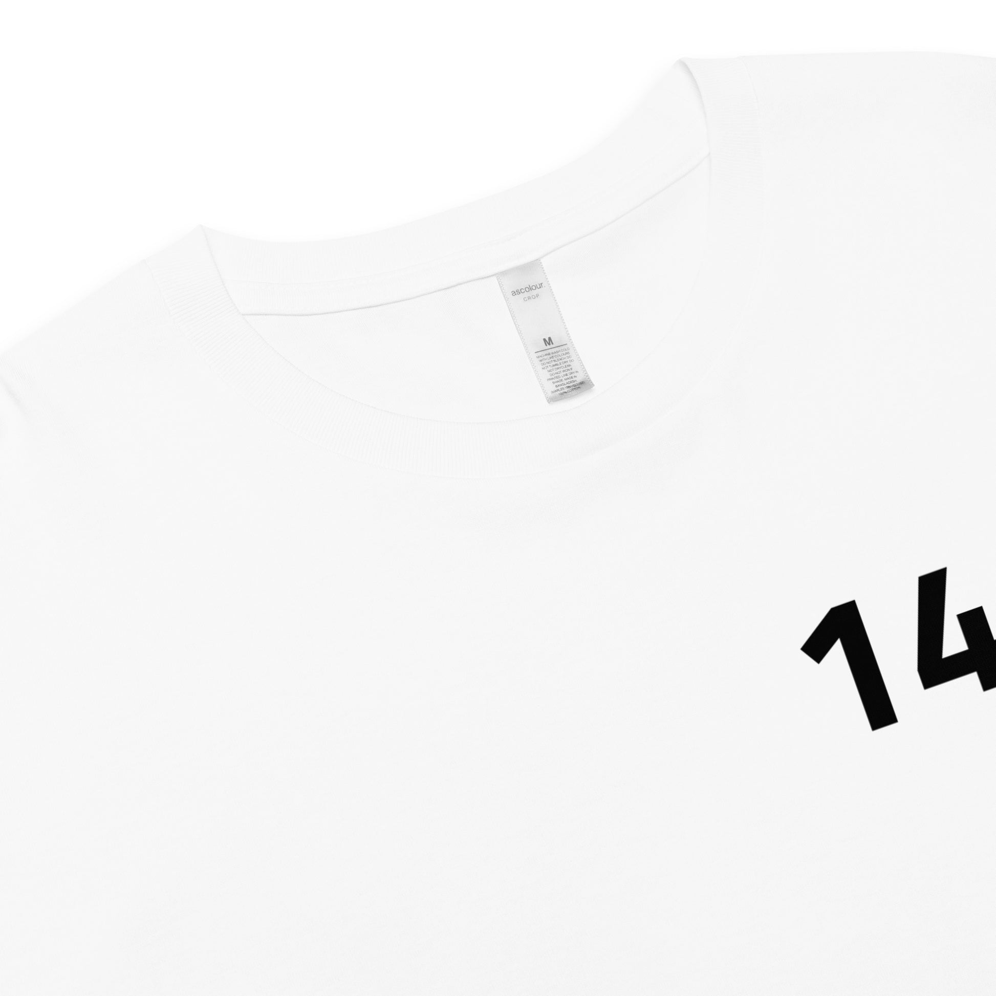 Women’s Love Crop Top White